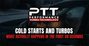 Cold starts and turbos cold engine