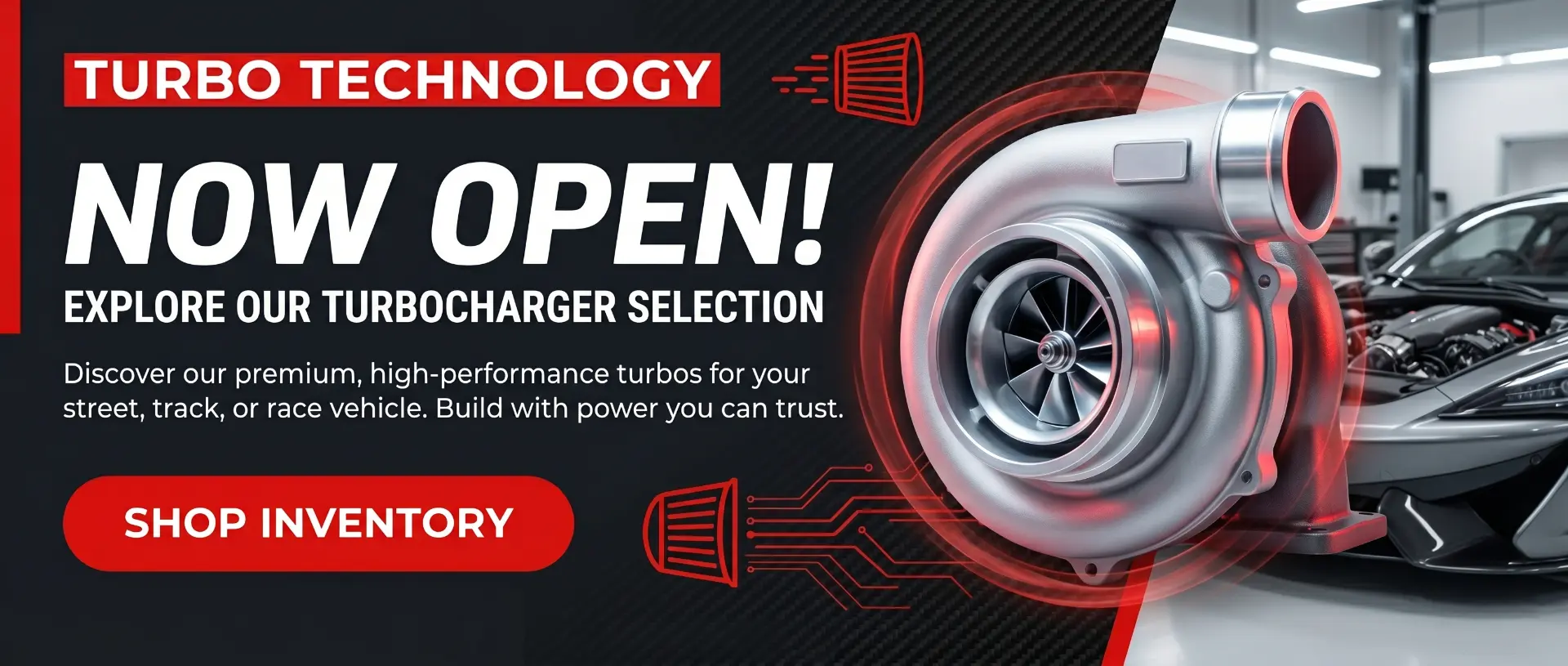 New opening ptt performance shop turbo technology
