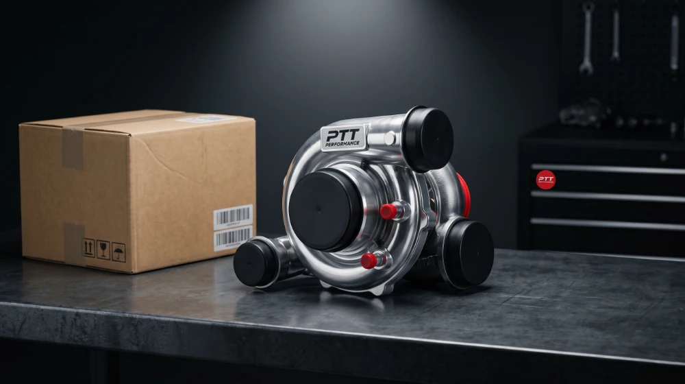 Upgraded turbo ready to be shipped